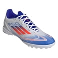 thumbnail image 3 of Tenis adidas Hombre F50 League Balnco Azul Futbol Cesped Sintetico blanco 6.5 MX, 3 of 8