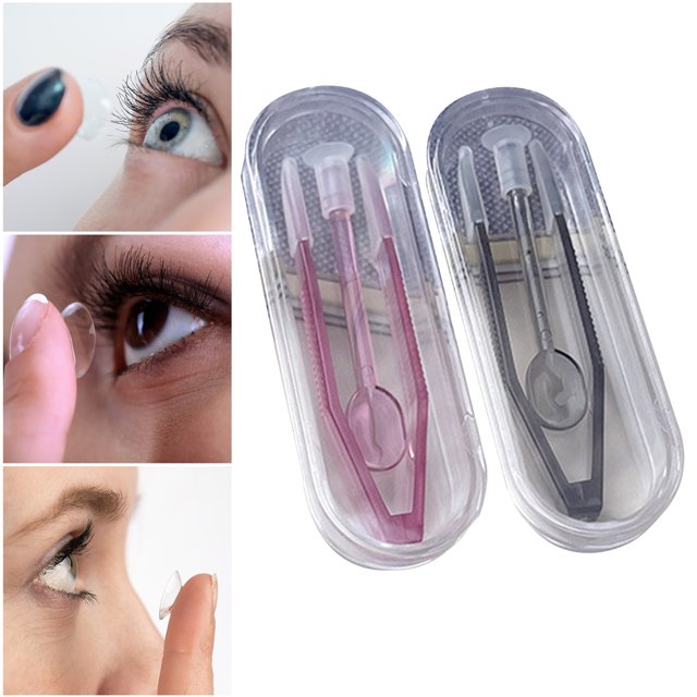 6Pcs/Set Colorful Contact Lens Remover Inserter Tool Case Set Contact Lens Applicator with Soft Tip Contact Lens User Supplier