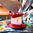 thumbnail image 3 of Paint Brush Cleaner Rinse Cup Fine Art, Studio, Classroom Brushes Holder & Silicone Cleaning System For Acrylic Xxf, 3 of 3