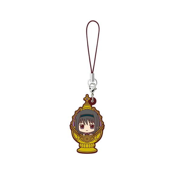 Puella Magi Madoka Magica: The Movie Soul Gems Homura Akemi Trading Strap