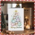 thumbnail image 2 of Tarjeta de Felicitación LINHARA Gato Navideño Meowly 26x19 cm, 2 of 9