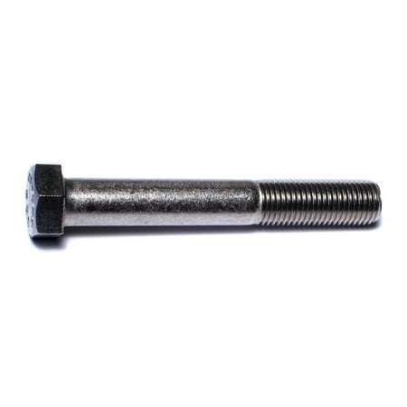 

7/16 -20 x 3 18-8 Stainless Steel Fine Thread Hex Cap Screws (6 pcs.)