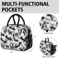 thumbnail image 6 of Womens Black and Gray Halloween Bats Lunch Box for Work,Insulated Lunch Bag for Women,Loncheras Para Mujer,Leakproof Adult Lunch Bag for Work,Beach,Travel,Picnic,Camping, 6 of 7