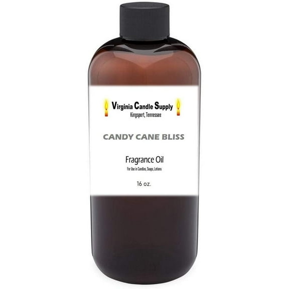 Candy Cane Bliss 16 oz Bottle for Candle Making, Soap Making, Tart Making, Room Sprays, Lotions, Car Fresheners, Slime, Bath Bombs, Warmers
