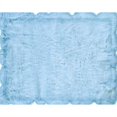 thumbnail image 1 of Linon Rug Tapis en Fausse Peau de Mouton Zone Rectangulaire en Bleu-3' x 5', 1 of 1