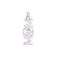 thumbnail image 2 of Bead Landing Charmalong Silver Mom Charm, 12 Pack, 2 of 3