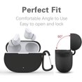 thumbnail image 2 of Funda compatible con Beats Studio Buds 2021, funda de piel suave de TPU, funda protectora que absorbe los golpes con llavero. Levamdar WMZY-344-1, 2 of 4
