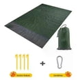 thumbnail image 2 of 2x2.1m Portable Picnic Beach Mat Pocket Blanket Waterproof Beach Blanket Folding Lightweight Camping Mat Outdoor Sand Beach Mat, 2 of 5