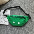 thumbnail image 3 of SHISUYAN 1Set Green Nylon Fanny Pack Waist Bag for Child with Storage Function Square Shape, 3 of 9