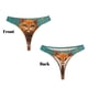 thumbnail image 3 of Balery Strong Kitten Lifting Weights Tangas de Algodón para Mujer con Estampado – Ropa Interior Sexy, Transpirable, G-string-4X-Large, 3 of 6