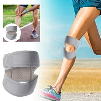 Patella Knee Support Brace with Dual Strap - Adjustable Neoprene Knee Strap for Pain Relief, Arthritis & Sports - Running, Basketball, Tennis, Gym (Men & Women)