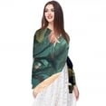 thumbnail image 5 of Swan Elegant Silk Scarf - Translucent Chiffon Yarn - Lightweight and Breathable - 180*73 inches - Stylish Accessory for Women, 5 of 6