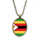 thumbnail image 1 of Zimbabwe bandera nacional África país Collar Colgante de cadena vintage Colección de joyas colgantes Unbranded M, 1 of 3