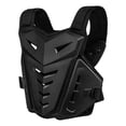 thumbnail image 1 of Chaleco protector genérico para motocicleta, con cintura ajustable y práctico. Negro, 1 of 9