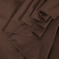 thumbnail image 6 of Unique Bargains Solid Pleated Ruffle Bed Skirt 14" Drop Pale Brown King, 6 of 8