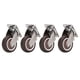 thumbnail image 1 of Ruedas industriales NikouMX 4 piezas Ruedas de placa de servicio pesado 5 cm 2 pulgadas, 1 of 8