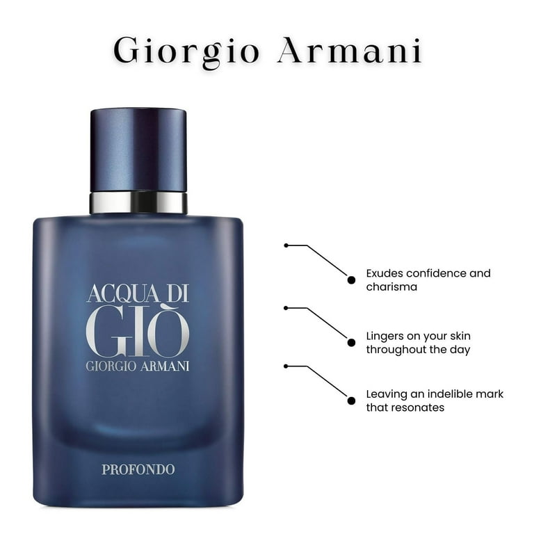 Giorgio+Armani+Acqua+Di+Gio+3.4oz+Men%27s+Eau+de+Toilette for sale online