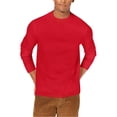 thumbnail image 1 of Club Room Chandail en Molleton Flatback pour Hommes, Rouge, Petit, 1 of 1