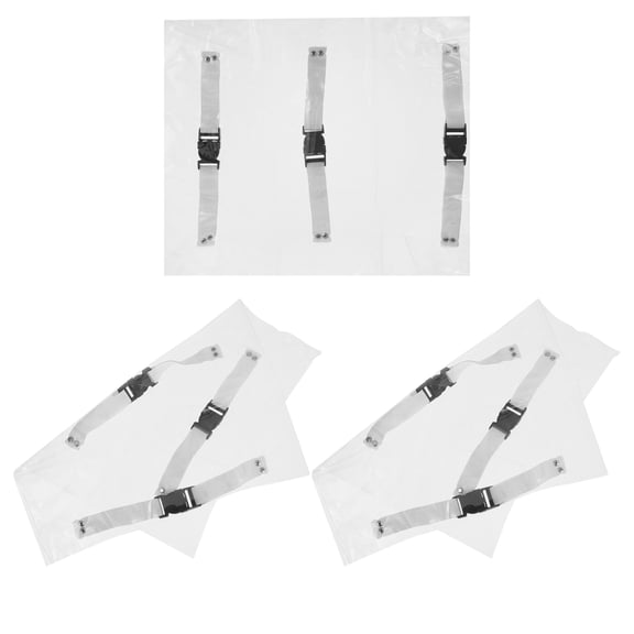 Pawsdot 3Pcs Wear Resistant Chair Foot Cushion Simple Style Foot Cover for Recliner