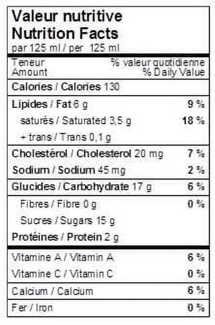 Coaticook Chocolate Flakes Ice Cream, 2 L