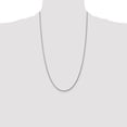 thumbnail image 2 of Auriga Fine Jewelry 10K White Gold 1.75 mm Diamond-cut Rope Chain Necklace for Women 26", 2 of 7