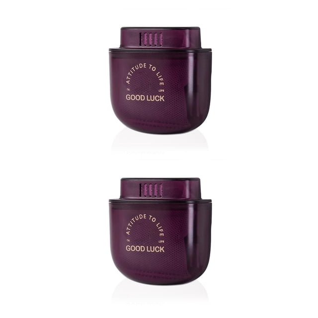 Advancent Cajas de ambientador de aire para refrigerador de 3 piezas, desodorantes de carbón activado de carbón de bambú, eliminan los eliminadores de Púrpura 2piezas Advancent CBP158915
