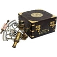 thumbnail image 4 of Antique Nautical Brass Ship Astrolabe Sextant with Wooden Box, 4 of 5