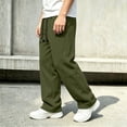 thumbnail image 2 of Rvasteizo Boys Elastic Waist Sweatpants with Pocket Fall Winter Casual Solid Long Pants for Teen 5-15Y 9 Years, 2 of 5