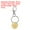 Gold Tone, variant on Shopping Trolley Token Key Ring, 8Pcs Grocery Cart Remover Coin Keychain, Dazzling Colors