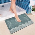 thumbnail image 4 of EGNMCR Outdoor Rug Bathroom Rugs Foot Cushions Super Absorbent Floor Mat Bathroom Absorbent And Quick Drying Carpet Floor Mats Door Bathroom Non Slip Floor Mats Floor Mats, 4 of 5