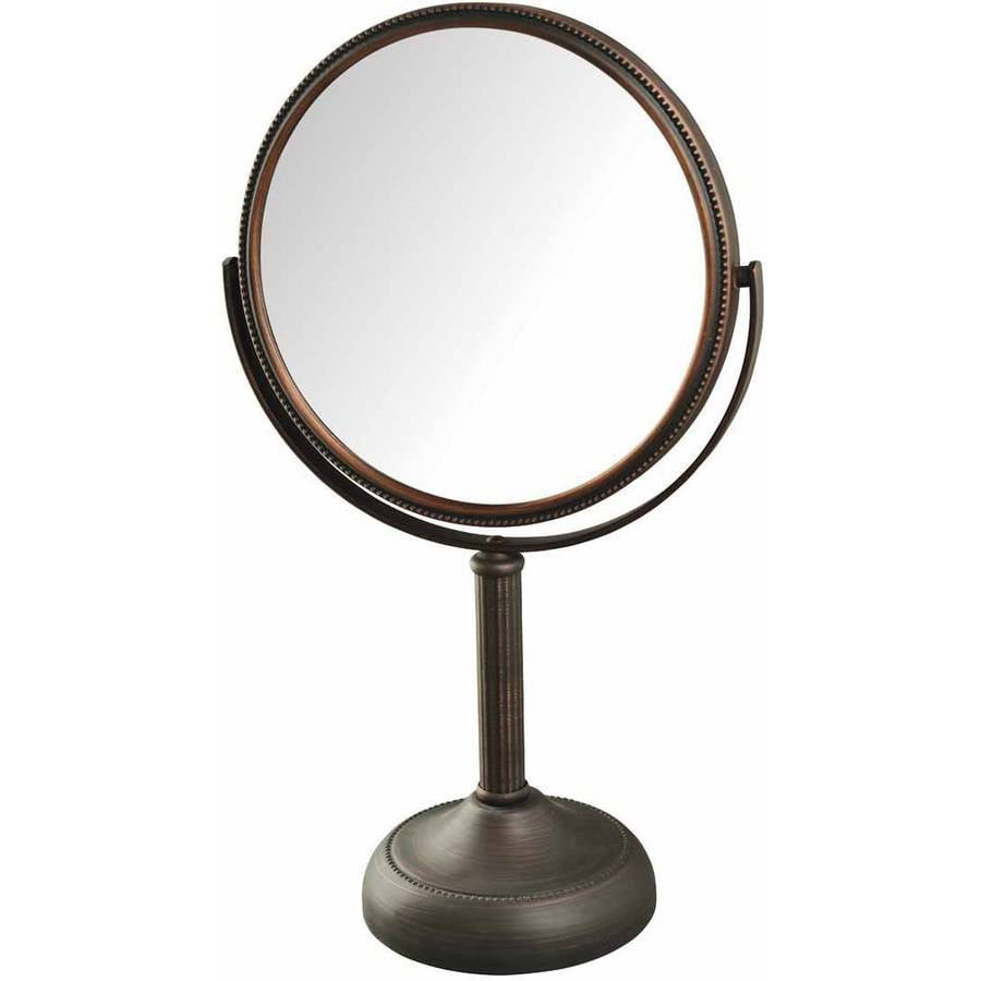 Jerdon JP918BZB 10X Magnified Table Top Mirror, Bronze Finish, 44 oz