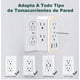 thumbnail image 4 of Regleta Enchufe Con 6 Enchufes Y 3 Usb Blanca, 4 of 5