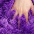 thumbnail image 3 of Soft Fur Plush Area Rugs Purple 2.3 x 3ft Shaggy Fluffy Rugs Carpet for Bedroom Living Room Nursery Mat Modern Decor, 3 of 7