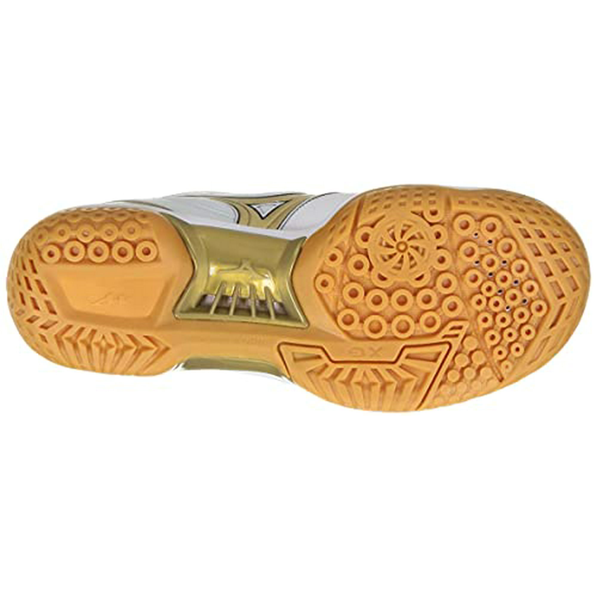 Mizuno] Badminton Shoes Wave Fang PRO White x Gold 22.5 cm 2E