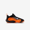 thumbnail image 3 of Nike Unisex Kids IsoFly Little Kid/Big Kid Black/Ghost/Total Orange/Bright Citrus 5 Medium Big Kid, 3 of 6
