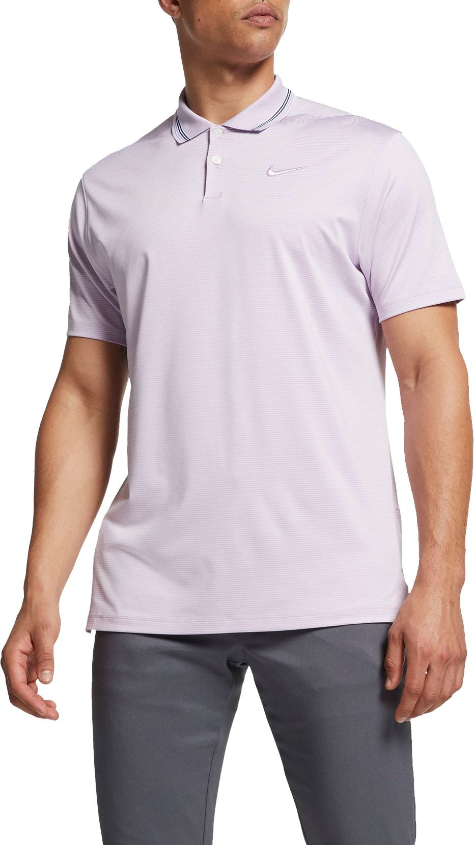 nike men's vapor stripe golf polo