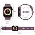 thumbnail image 5 of Blackview Smart Watch, 1.83" HD Screen with Bluetooth Calling & AI Voice, IP68 Waterproof Fitness Tracker, 180+ Sports Modes for Android iOS, Purple, 5 of 9