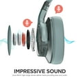 thumbnail image 5 of AUSDOM E7 Active Noise Cancelling Headphones,Wireless over Ear Bluetooth 5.0 Headsets with Mic,Mint Green, 5 of 8