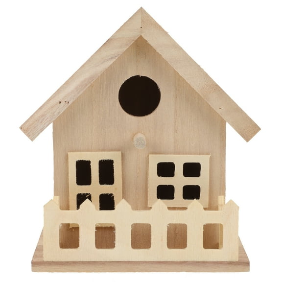 Hongchegh Bird Nest Birds House Outdoor Wooden Bird House Birds House Home Gardening Decoration
