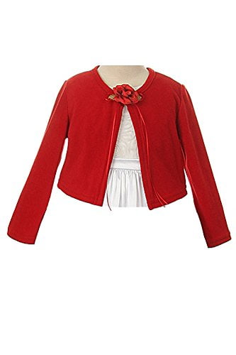 girls red sweater
