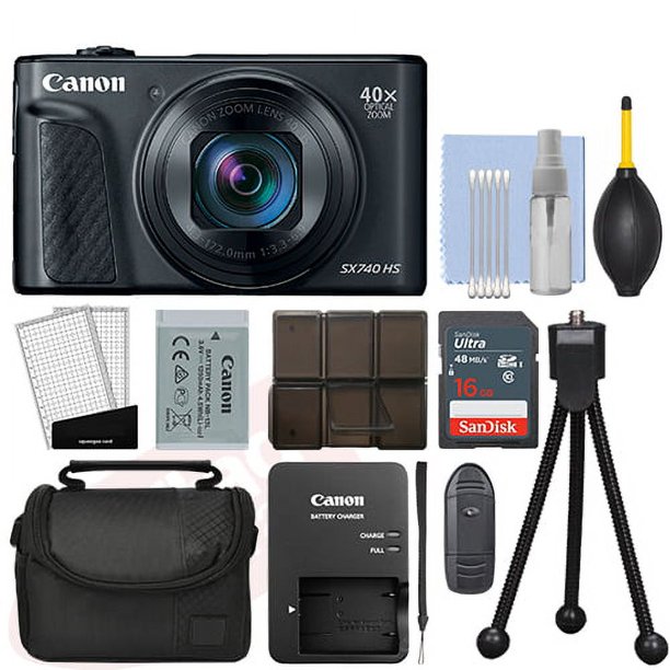 Canon PowerShot SX740 HS 20.3MP Point & Shoot Digital Camera with