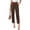 Brown, variant on Womens Dress Pants Summer Work Clothes Tapered High Waisted Trousers Slacks Pockets Business Casual Outfits