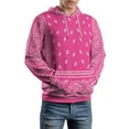 thumbnail image 5 of Bandana Pattern Men's Women Vintage 3D Hooded Sweatshirt - All-Season Loose Fit Streetwear, 5 of 6