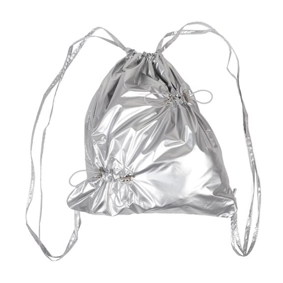 ETEREAUTY Foldable Large Capacity Nylon Drawstring Backpack Lightweight for Travel Gym and Daily Use