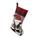 thumbnail image 1 of Nochebuena Calcetines Navideños Para Colgar Bolsa De Regalo De Tela A Cuadros Rojos Y Negros Muñeco Con Piernas Largas Botas Navideñas Colgante, 1 of 4