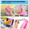 thumbnail image 2 of HOMERHYME Microfiber Cleaning Cloth - 10 Pack Glasses Cleaning Cloth, 16" x 14" Window Cleaning Rag, 2 of 7