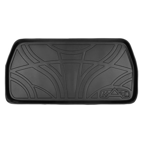 All Weather Custom Fit Trunk Floor Mat Behind 3rd Row Seat Cargo Liner for 2011-2017 Honda Odyssey, Black