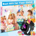 thumbnail image 3 of Kids Smart Watch Phone Smartwatches Music Player Math Games Call Camera Alarm Recorder Calculator For Birthday Gift Toys, 3 of 7