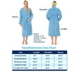 thumbnail image 2 of TowelSelections Women's Robe Cotton Terry Cloth Kimono Soft Bathrobe X-Small/Small Lilac, 2 of 2