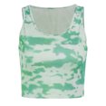 thumbnail image 1 of Aayomet Crop Tops Women's Summer Sleeveless Chiffon Blouse Business Casual Tank Flowy Tops for Women,Green S, 1 of 4